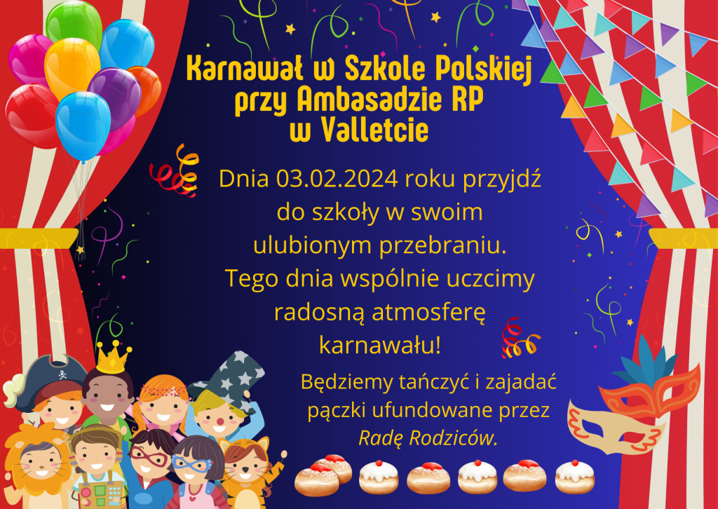 Tłusty czwartek i zabawa karnawałowa