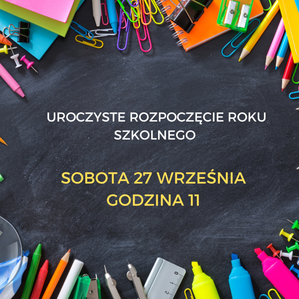 ROZPOCZĘCIE ROKU SZKOLNEGO 2025/26